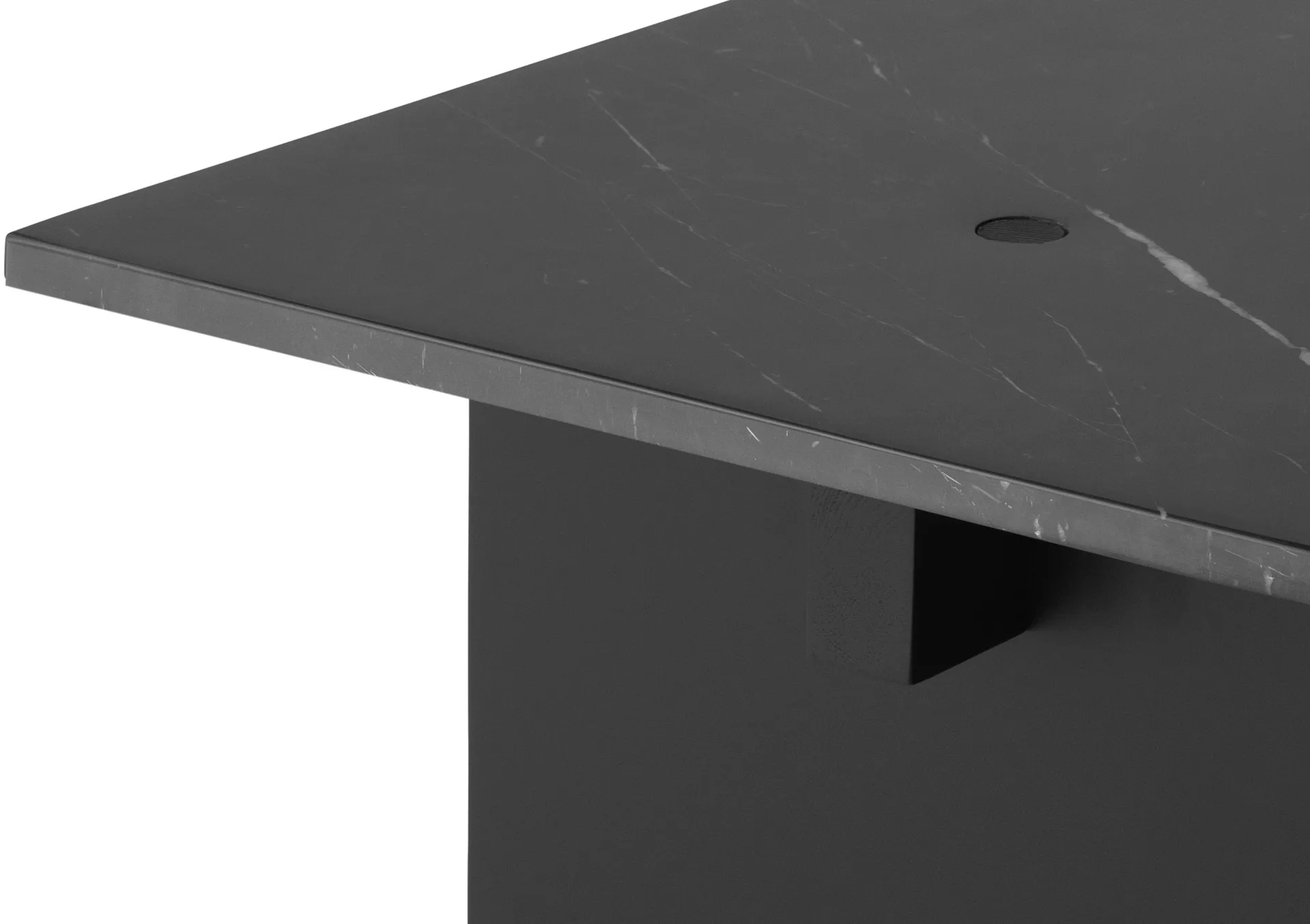 Solid Table sofabord 130x38,5x40 cm, Black Normann Copenhagen