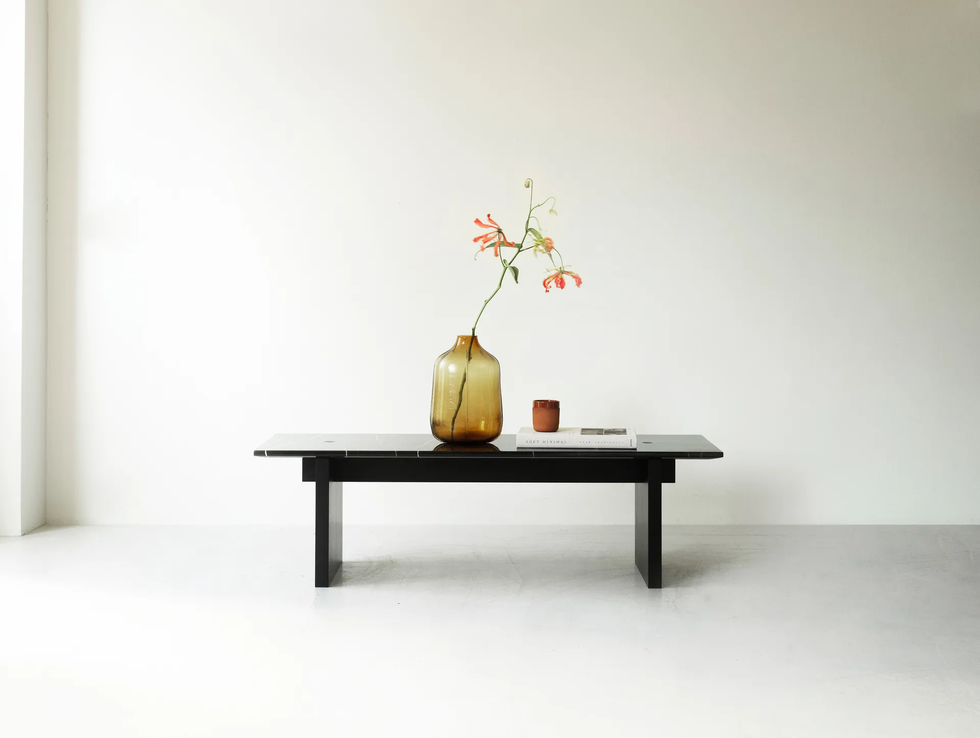 Solid Table sofabord 130x38,5x40 cm, Black Normann Copenhagen