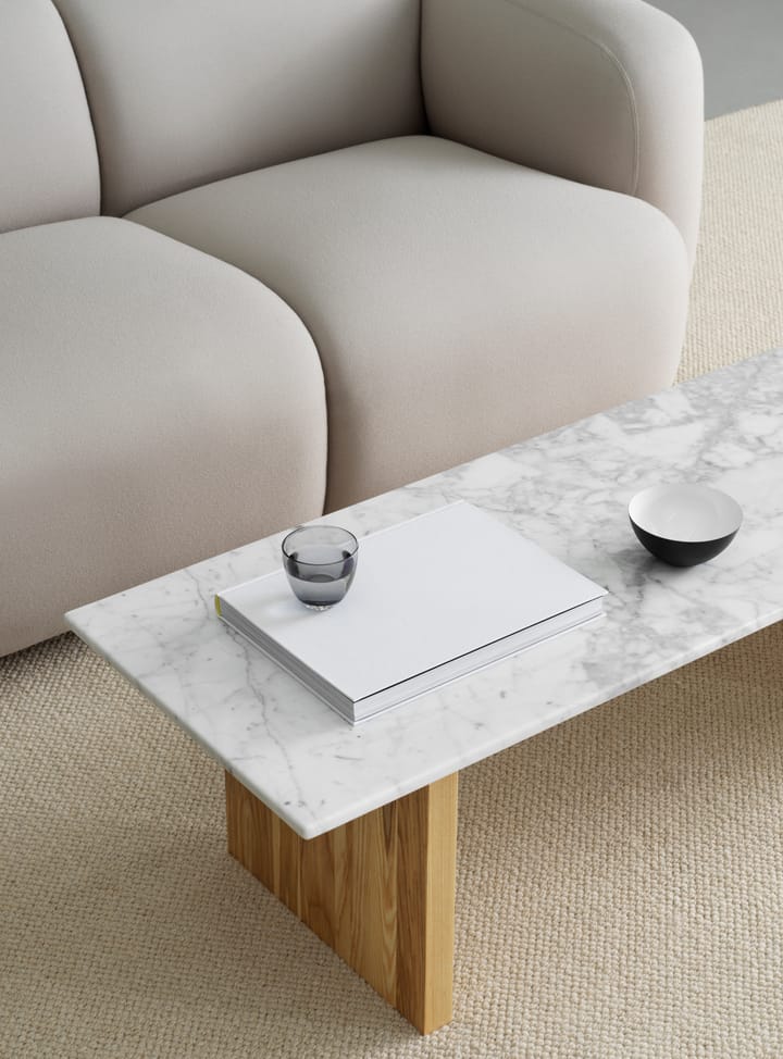 Solid Table sofabord 130x38,5x40 cm, White Normann Copenhagen