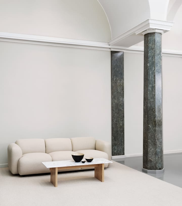 Solid Table sofabord 130x38,5x40 cm, White Normann Copenhagen