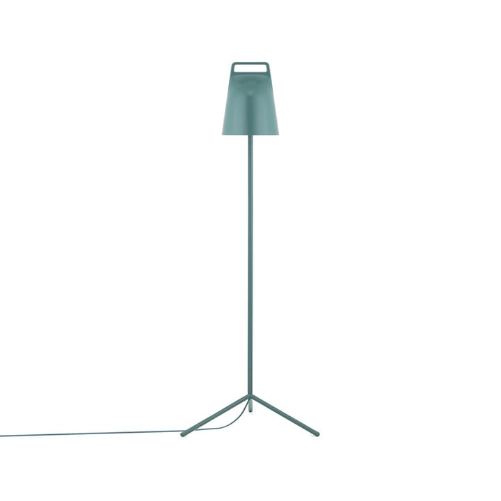 Stage gulvlampe - petrol green, pulverlakeret stål - Normann Copenhagen