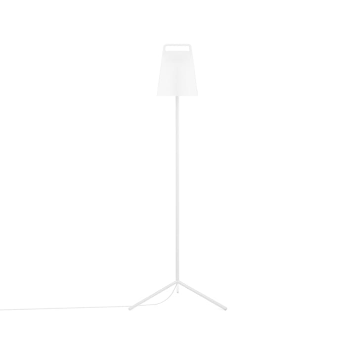 Stage gulvlampe - white, pulverlakeret stål - Normann Copenhagen