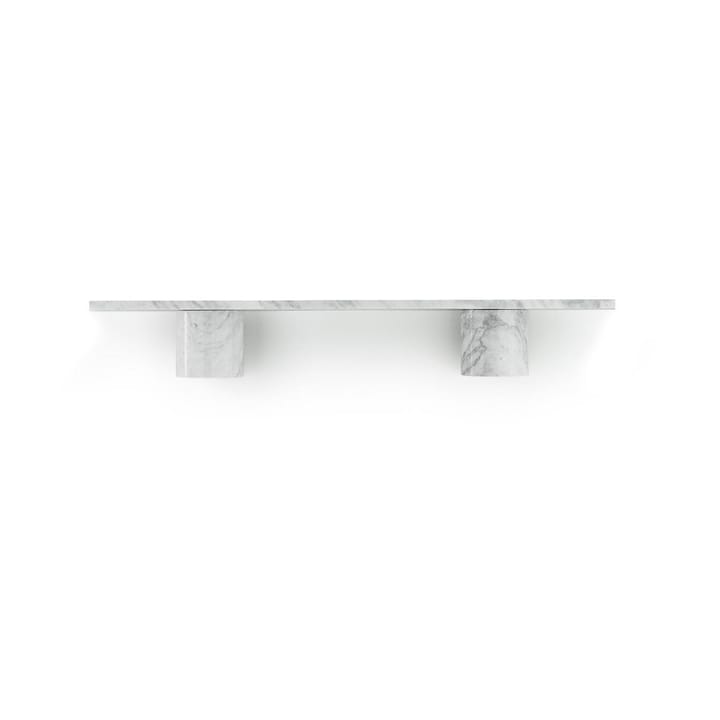 Sten Shelf hylde 80 cm - White marble - Normann Copenhagen