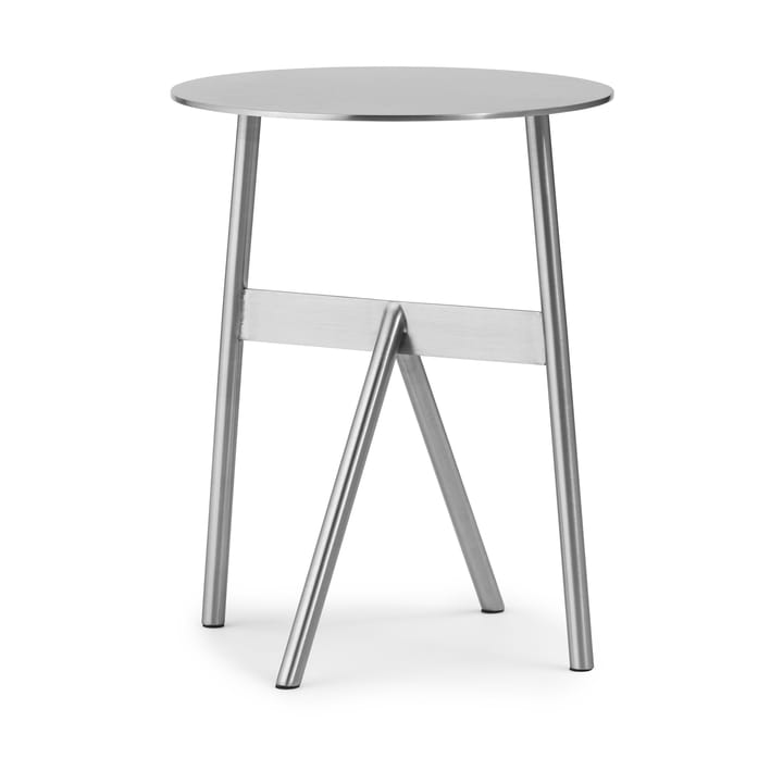 Stock Table sidebord Ø37 cm H:46 cm - Stainless Steel - Normann Copenhagen