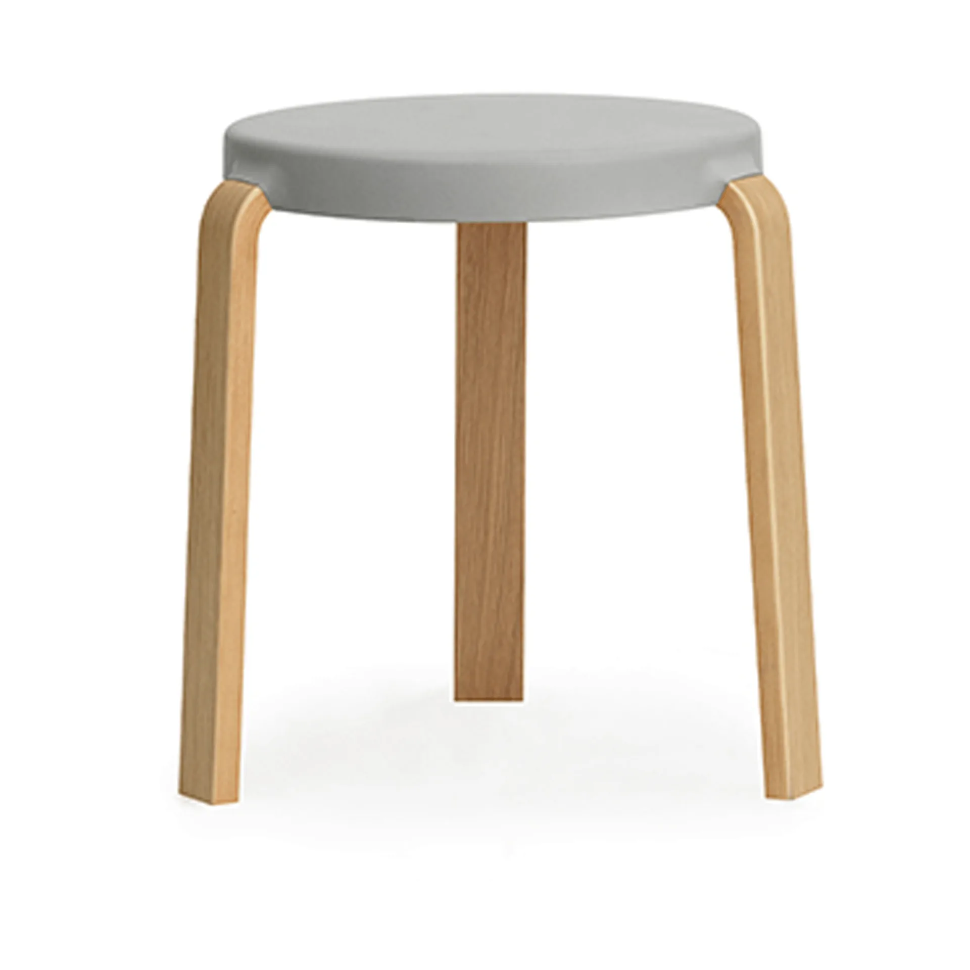 Tap rund skammel, Grå-eg, Ø41x43 cm Normann Copenhagen