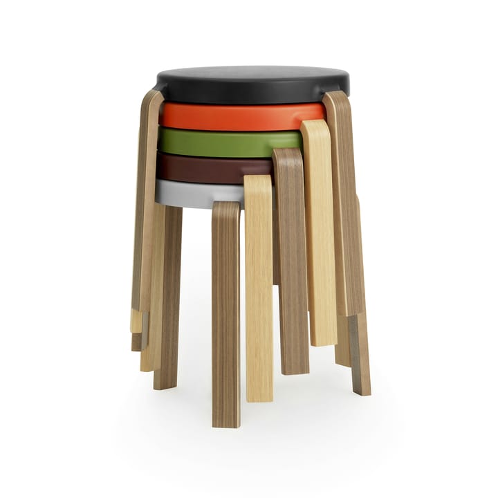 Tap taburet, sort-eg Normann Copenhagen