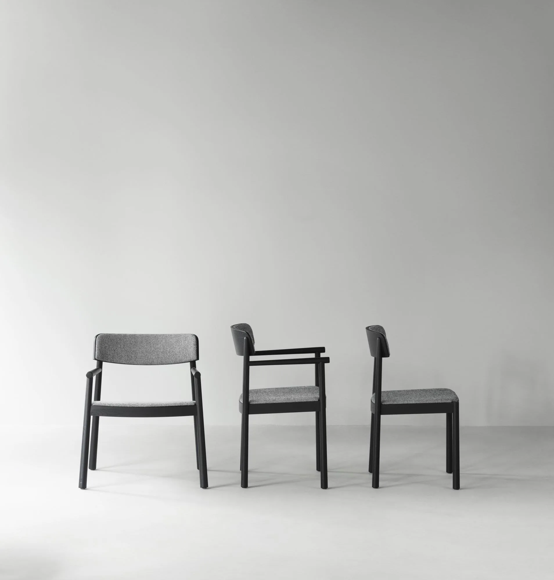 Timb karmstol, Black ash-Hallingdal 166 Normann Copenhagen