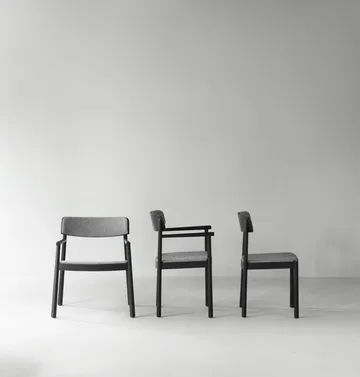 Timb karmstol - Black ash-Hallingdal 166 - Normann Copenhagen