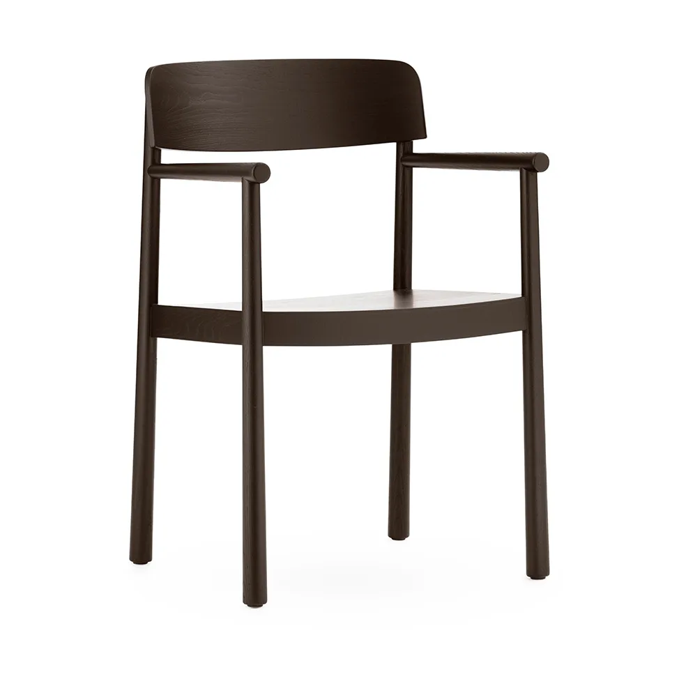 Timb karmstol, Brown ash Normann Copenhagen