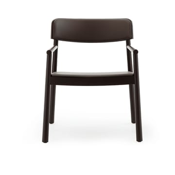 Timb lænestol - Brown ash-Ultra Leather Chocolate - Normann Copenhagen