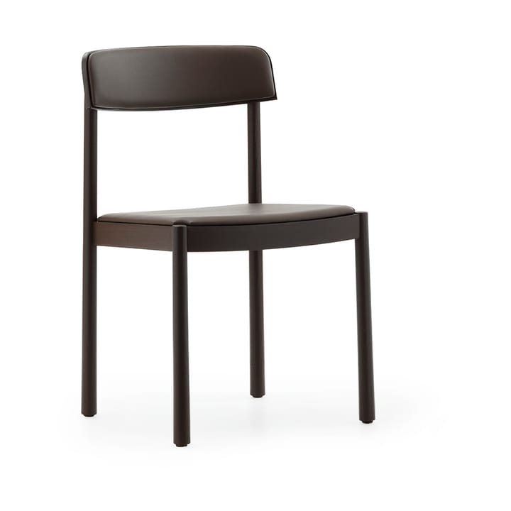 Timb stol - Brown ask-ultra leather chocolate - Normann Copenhagen