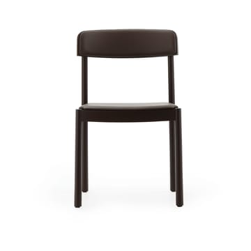 Timb stol - Brown ask-ultra leather chocolate - Normann Copenhagen