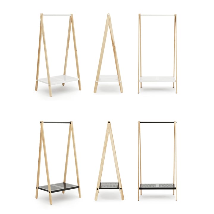 Toj tøjstativ, White, stel i ask Normann Copenhagen