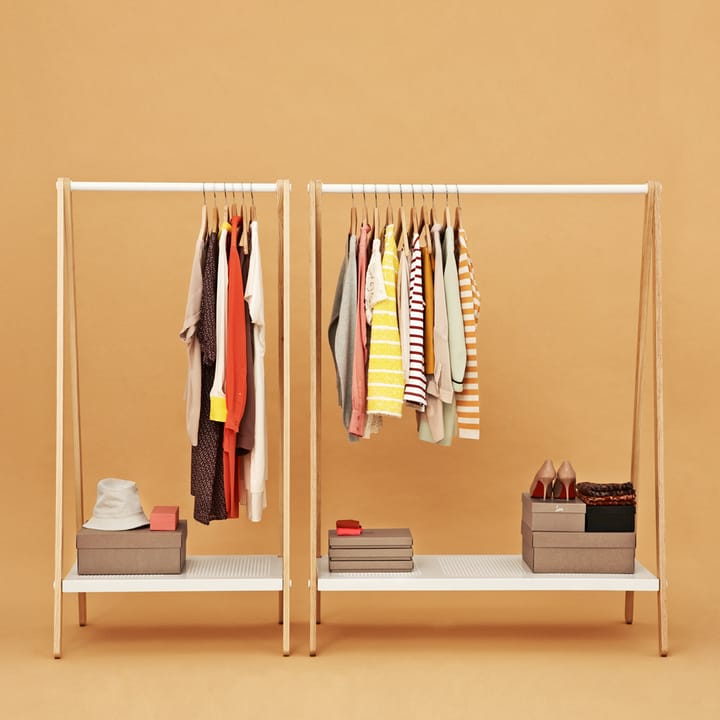Toj tøjstativ, White, stel i ask Normann Copenhagen