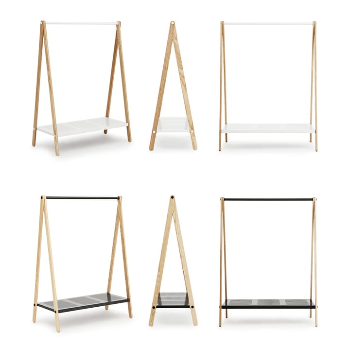 Toj tøjstativ, White, stel i ask Normann Copenhagen