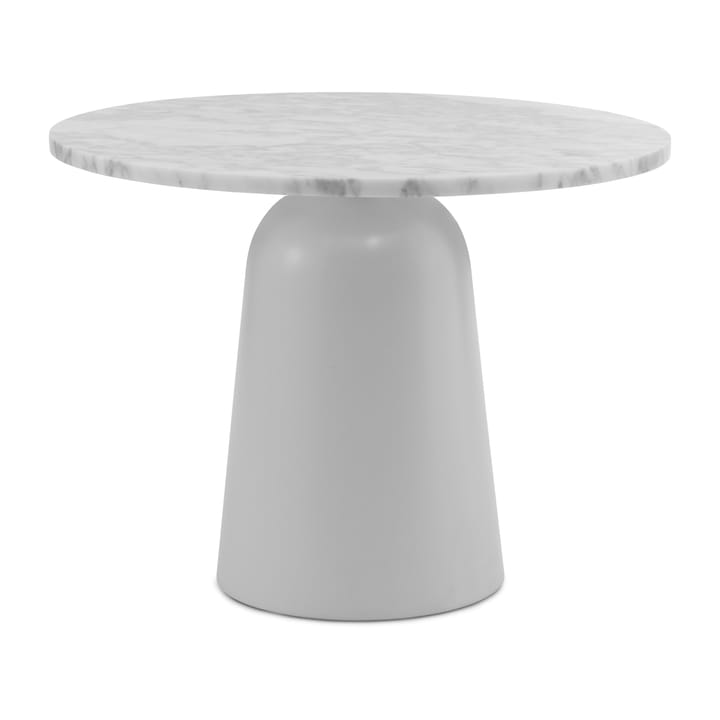 Turn justerbart bord Ø55 cm - Hvid marmor - Normann Copenhagen