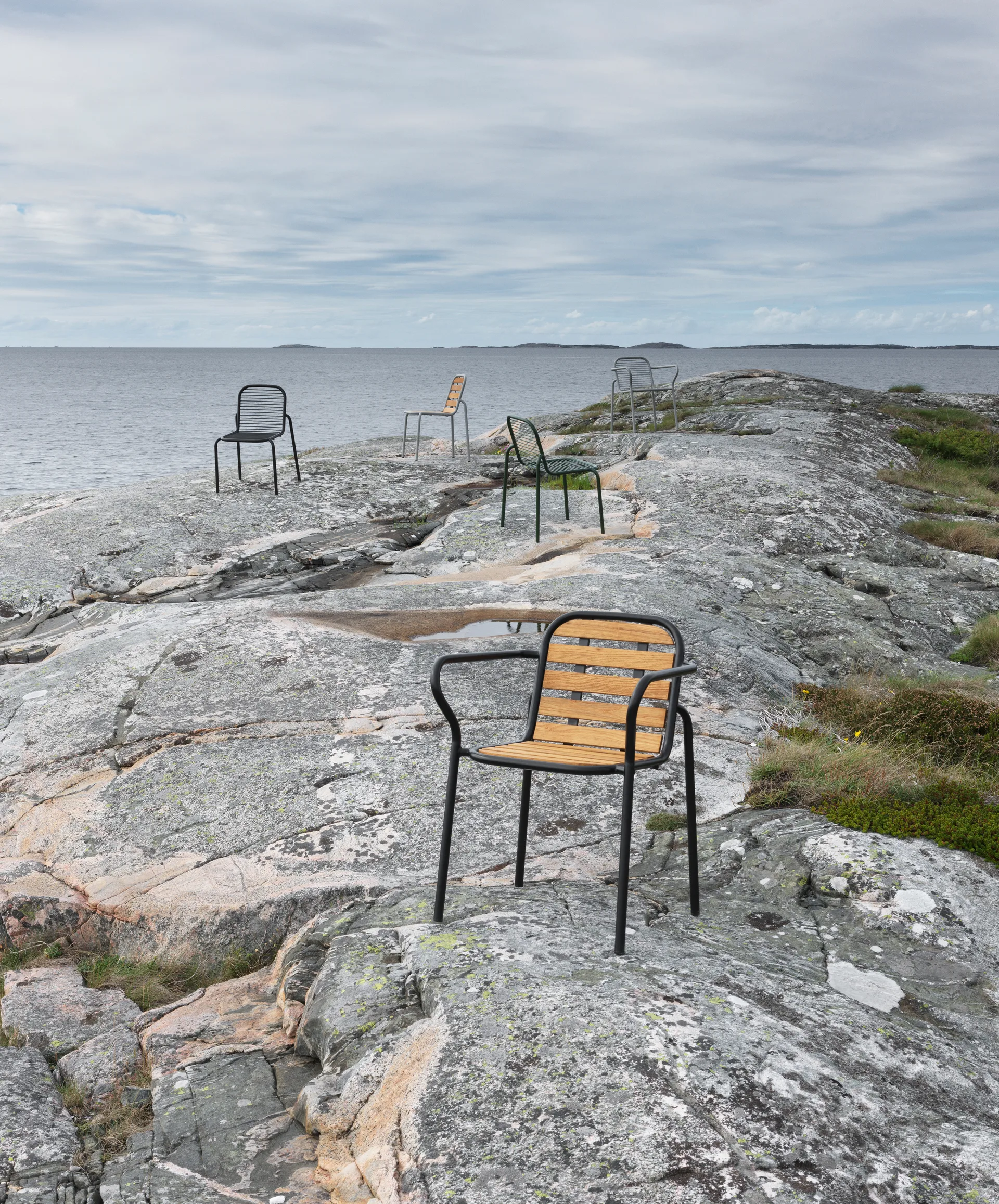 Vig Robinia armstol, Black Normann Copenhagen