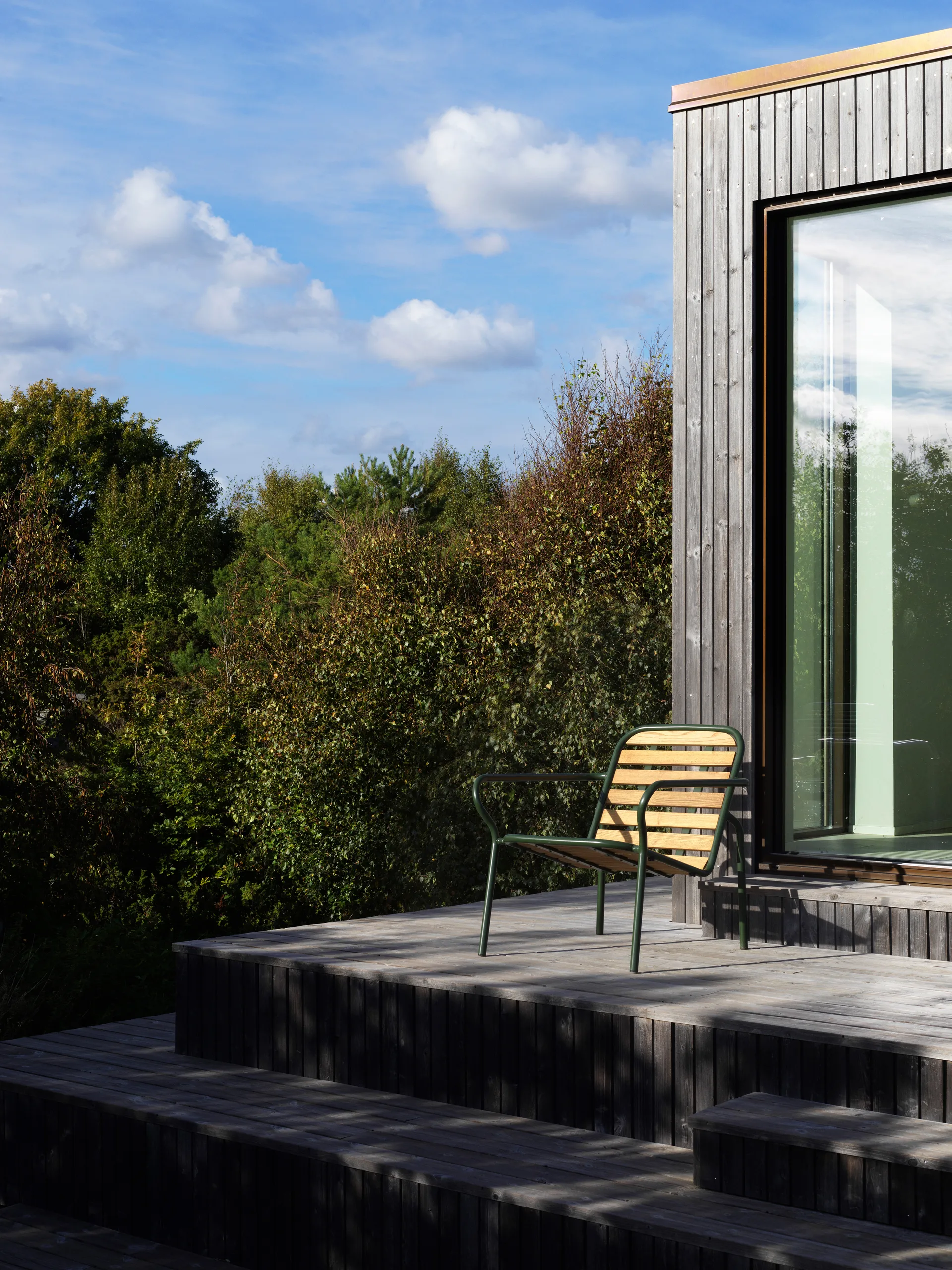 Vig Robinia loungestol, Green Normann Copenhagen