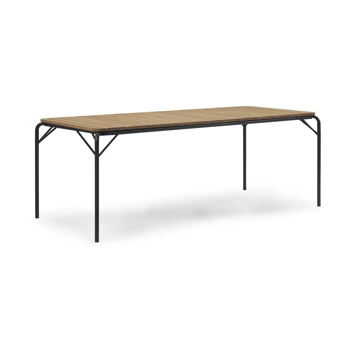 Vig Robinia spisebord 90x200 cm, Black Normann Copenhagen