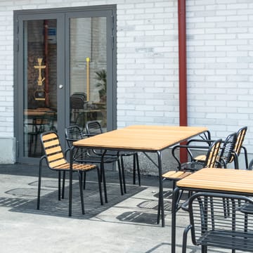 Vig Robinia spisebord 90x200 cm - Black - Normann Copenhagen