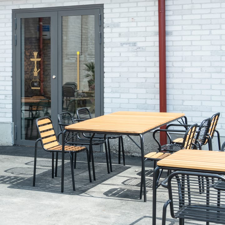 Vig Robinia spisebord 90x200 cm, Black Normann Copenhagen