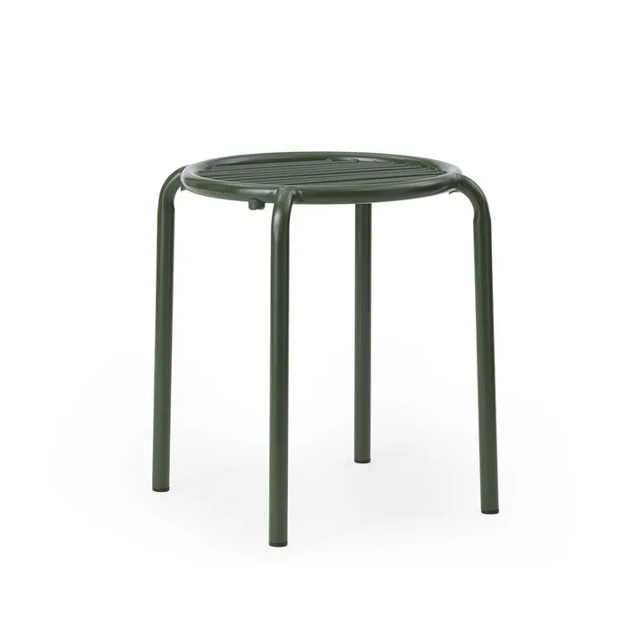 Vig rund skammel - Grøn, Ø41x46 cm - Normann Copenhagen