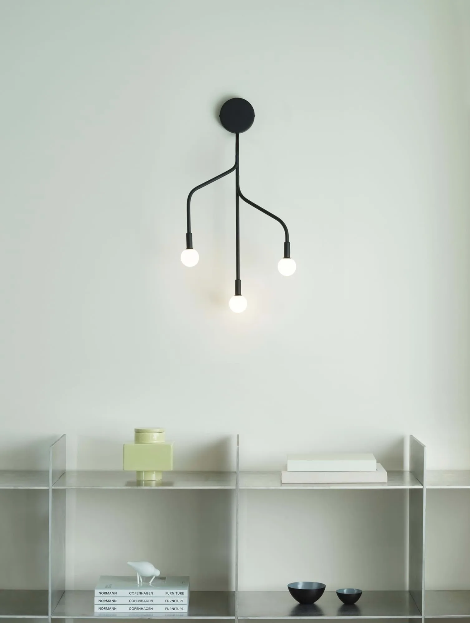 Vækst Væglampe, Sort Normann Copenhagen