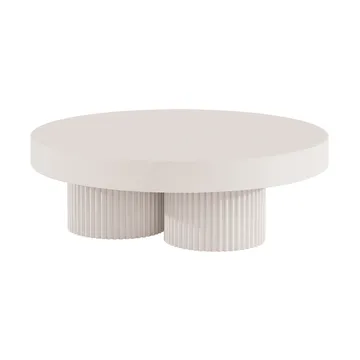 Gear sofabord - Chalk, Ø120 cm - NORR11