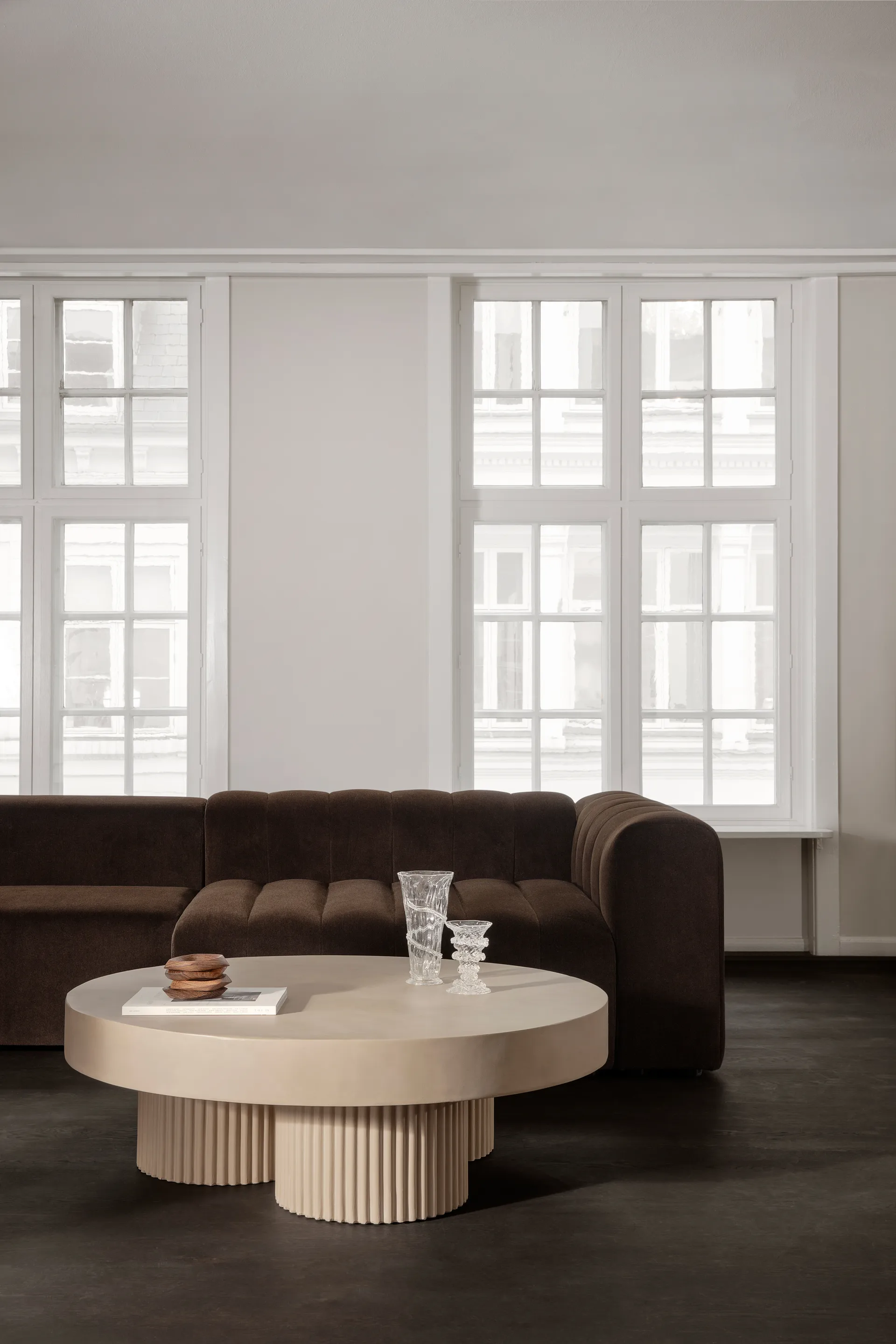 Gear sofabord, Clay, Ø120 cm NORR11