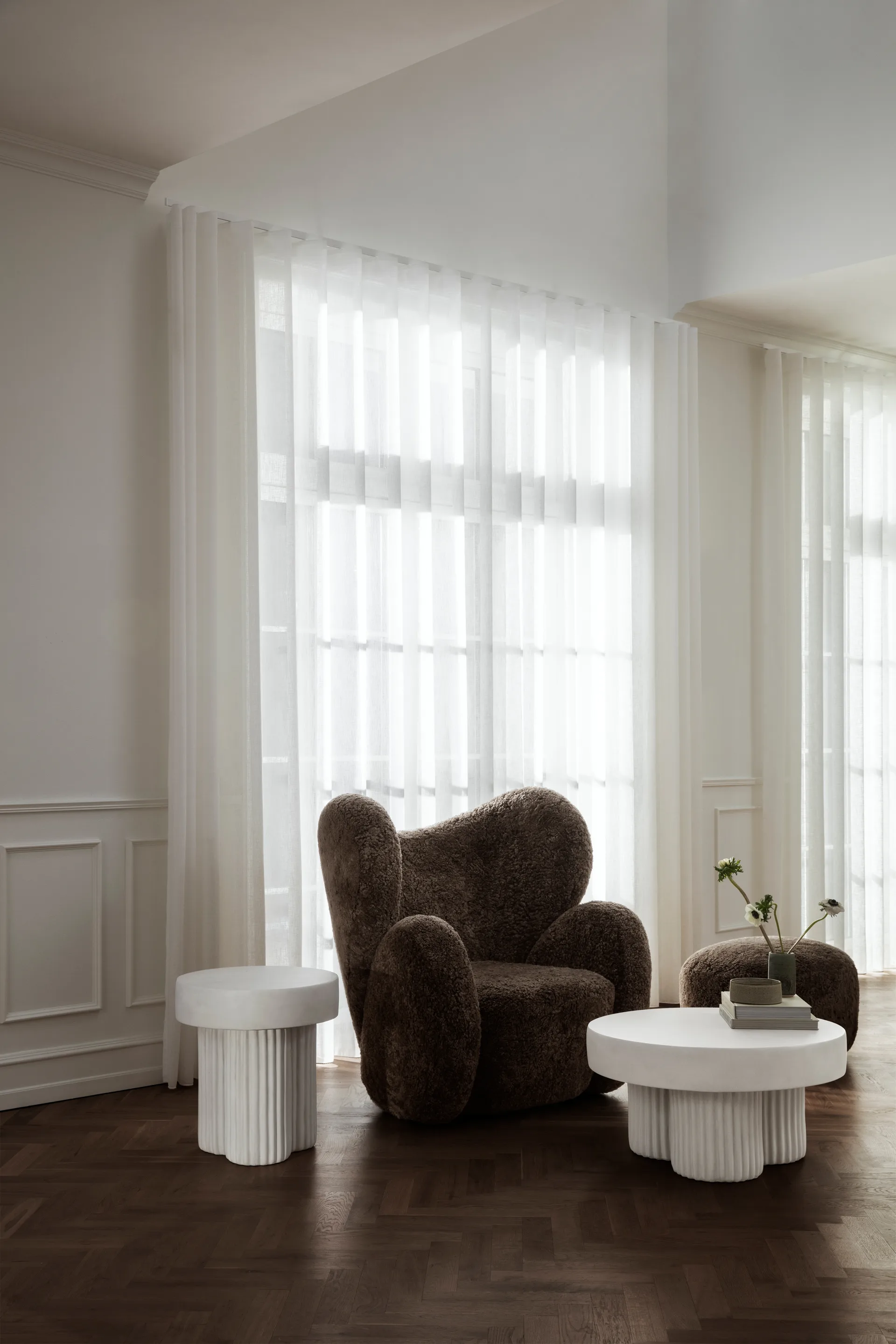 Gear sofabord lavt Ø70 cm, Earth, Ø70 cm NORR11