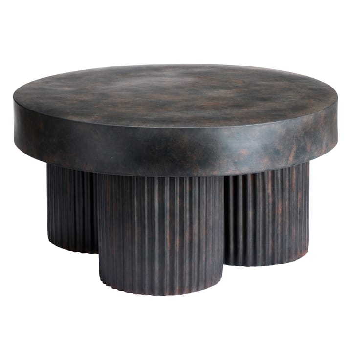 Gear sofabord lavt Ø70 cm - Earth (brun/sort) - NORR11