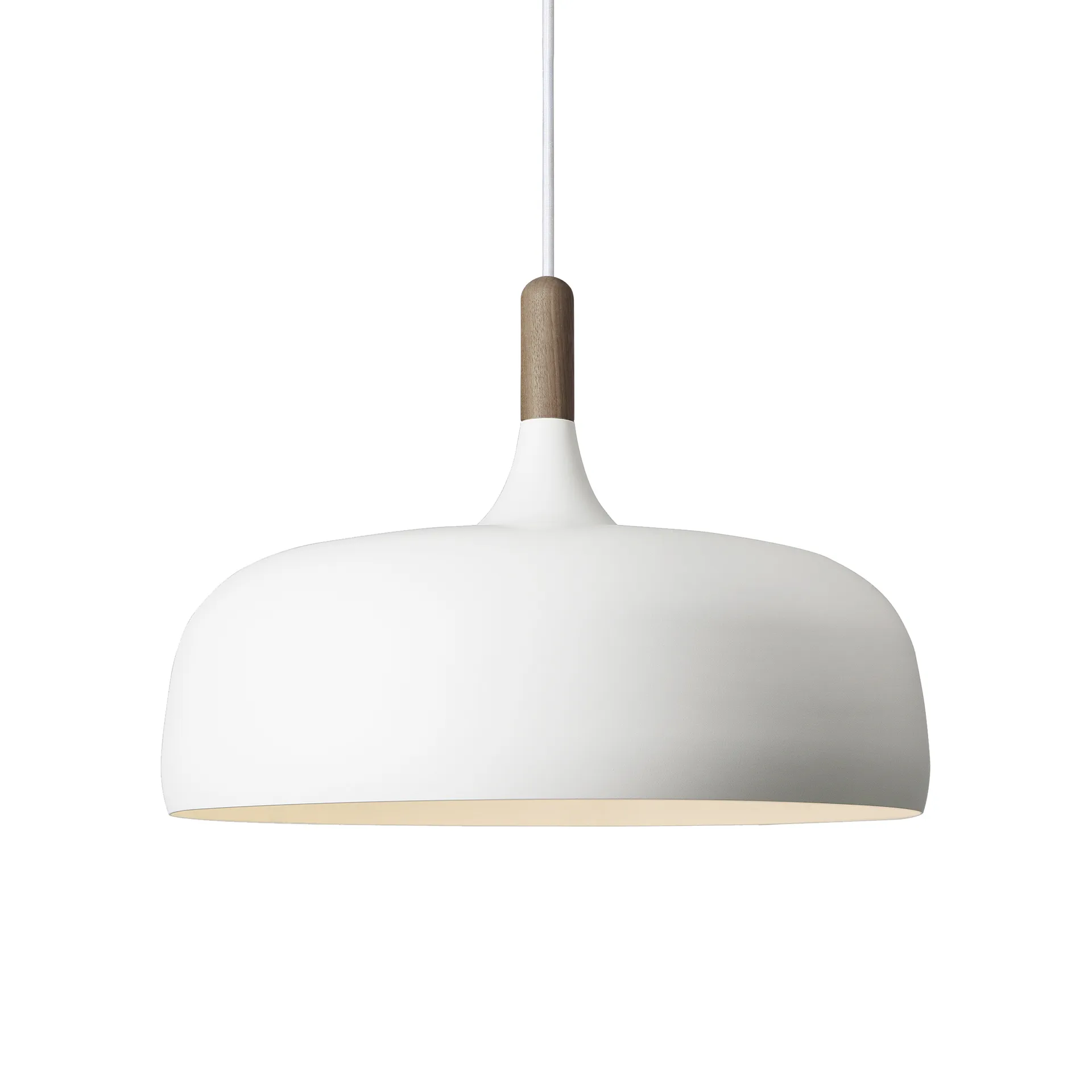 Acorn loftlampe, Mat hvid Northern