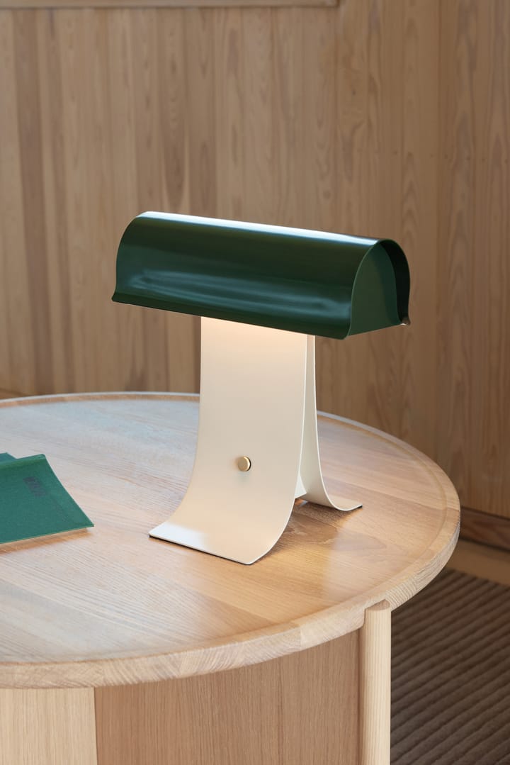 Archive bordlampe 25 cm - Dark green light grey - Northern