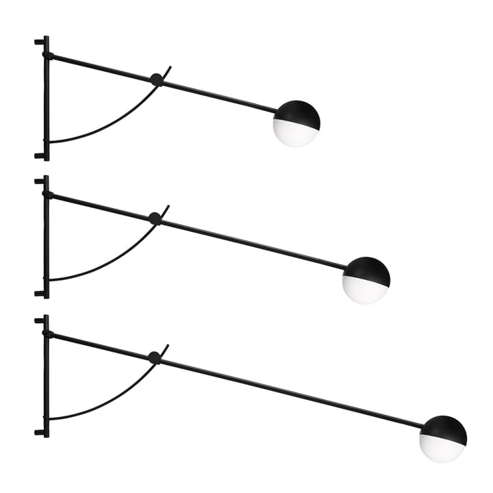 Balancer væglampe - Sort - Northern