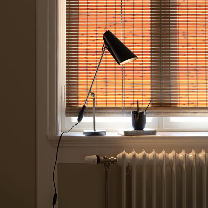 Birdy bordlampe, Black/Steel Northern