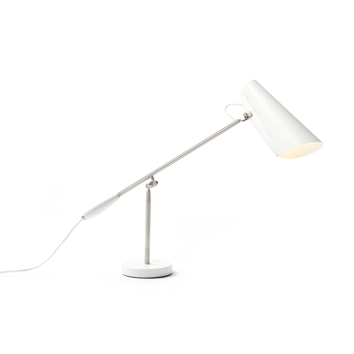 Birdy bordlampe - Hvid-metallic - Northern