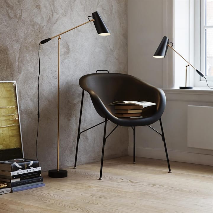 Birdy gulvlampe, Mat sort Northern