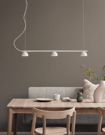 Blush Rail 3 loftslampe - Hvid mat - Northern