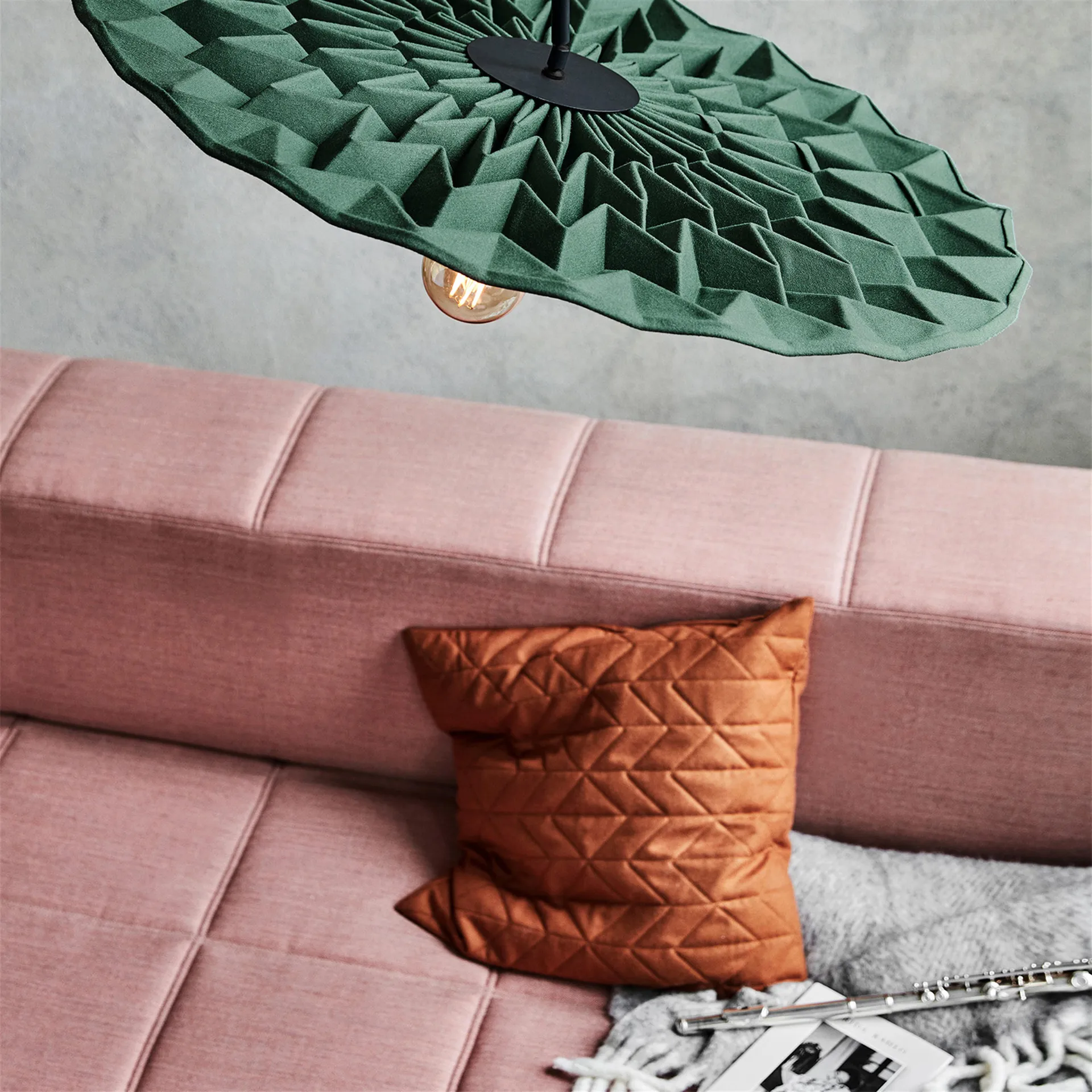 Case pude 50x50 cm, brun Northern