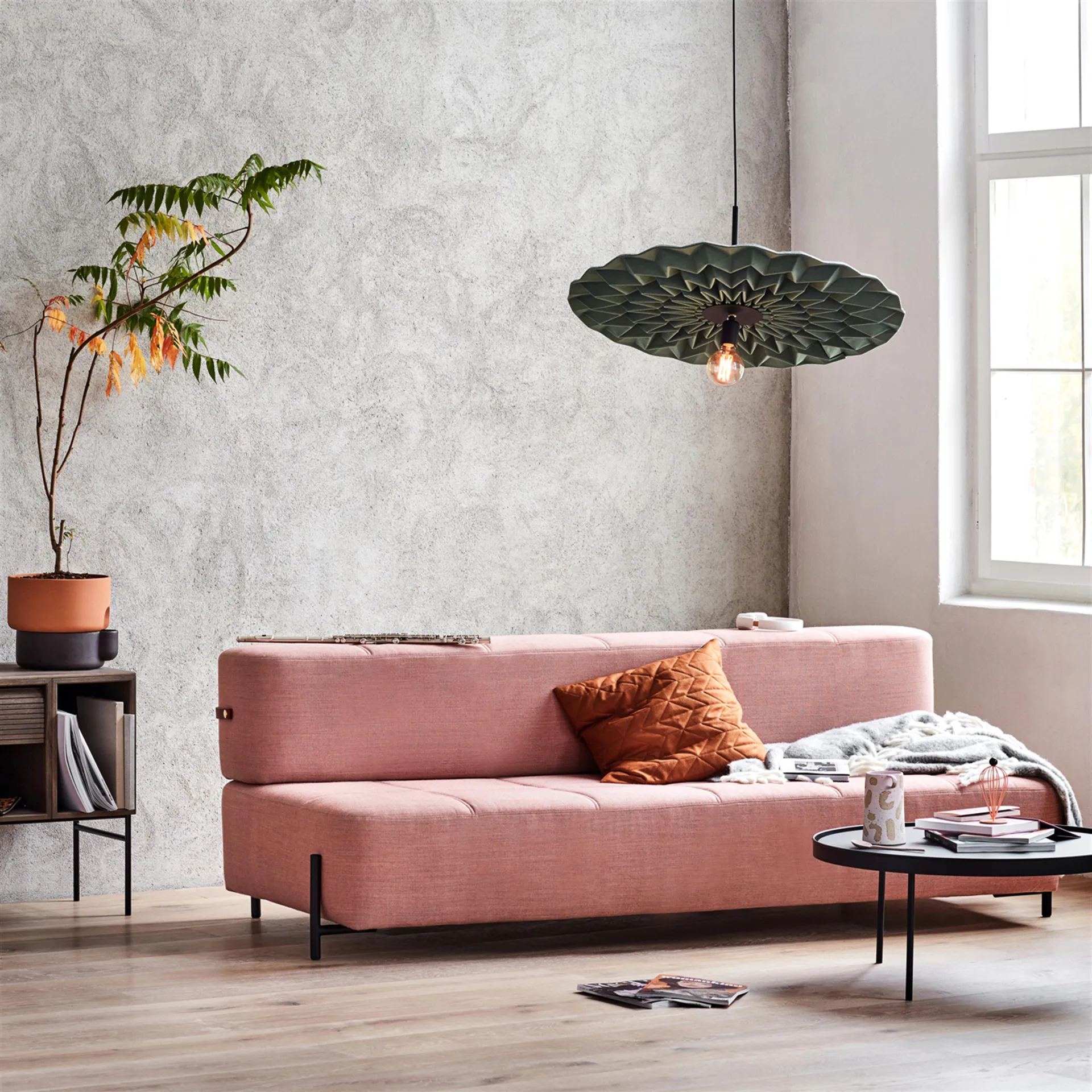 Case pude 50x50 cm, brun Northern