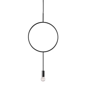 Circle loftslampe - sort - Northern