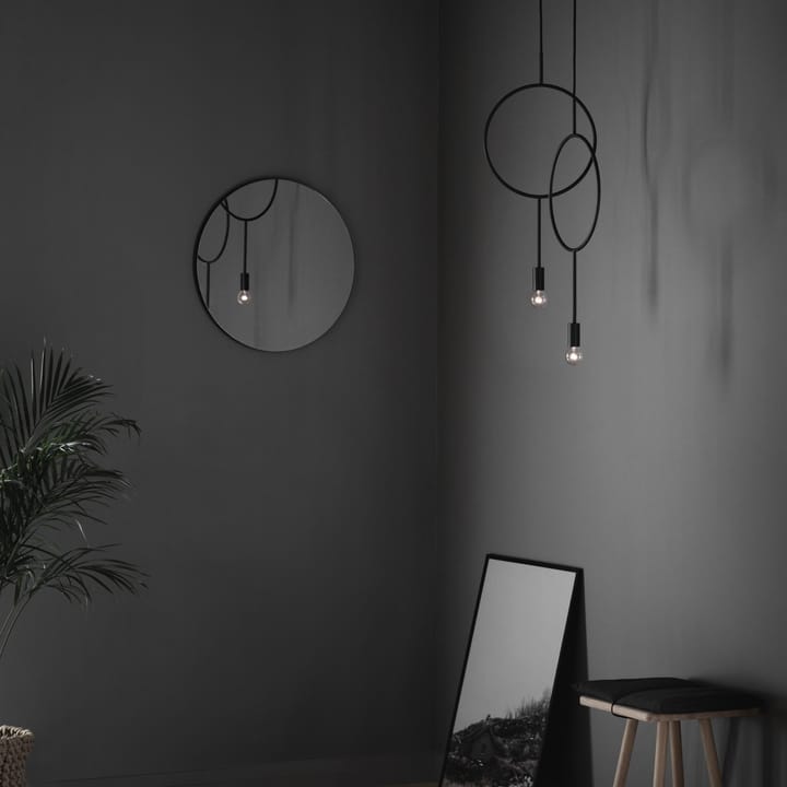 Circle loftslampe - sort - Northern