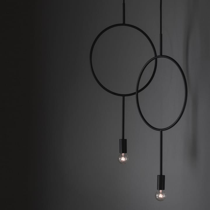 Circle loftslampe, sort Northern