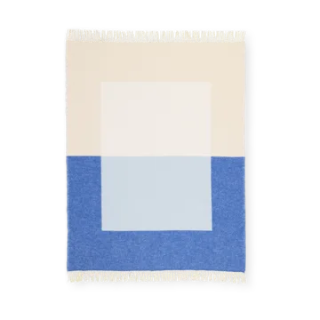 Echo plaid 130x170 cm - Blue - Northern