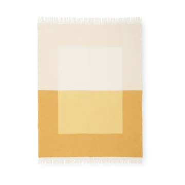 Echo plaid 130x170 cm - Yellow - Northern