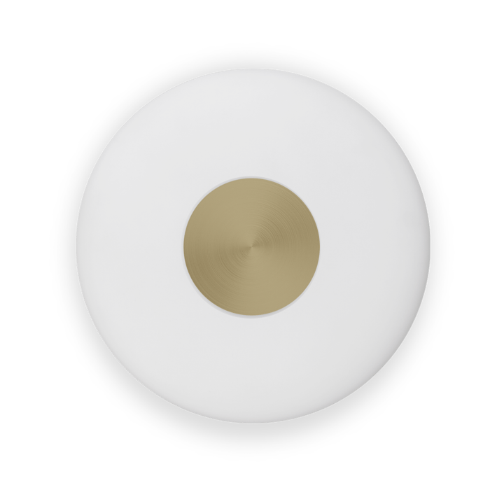 Glint væglampe Ø25 cm - Opalglas hvid - Northern