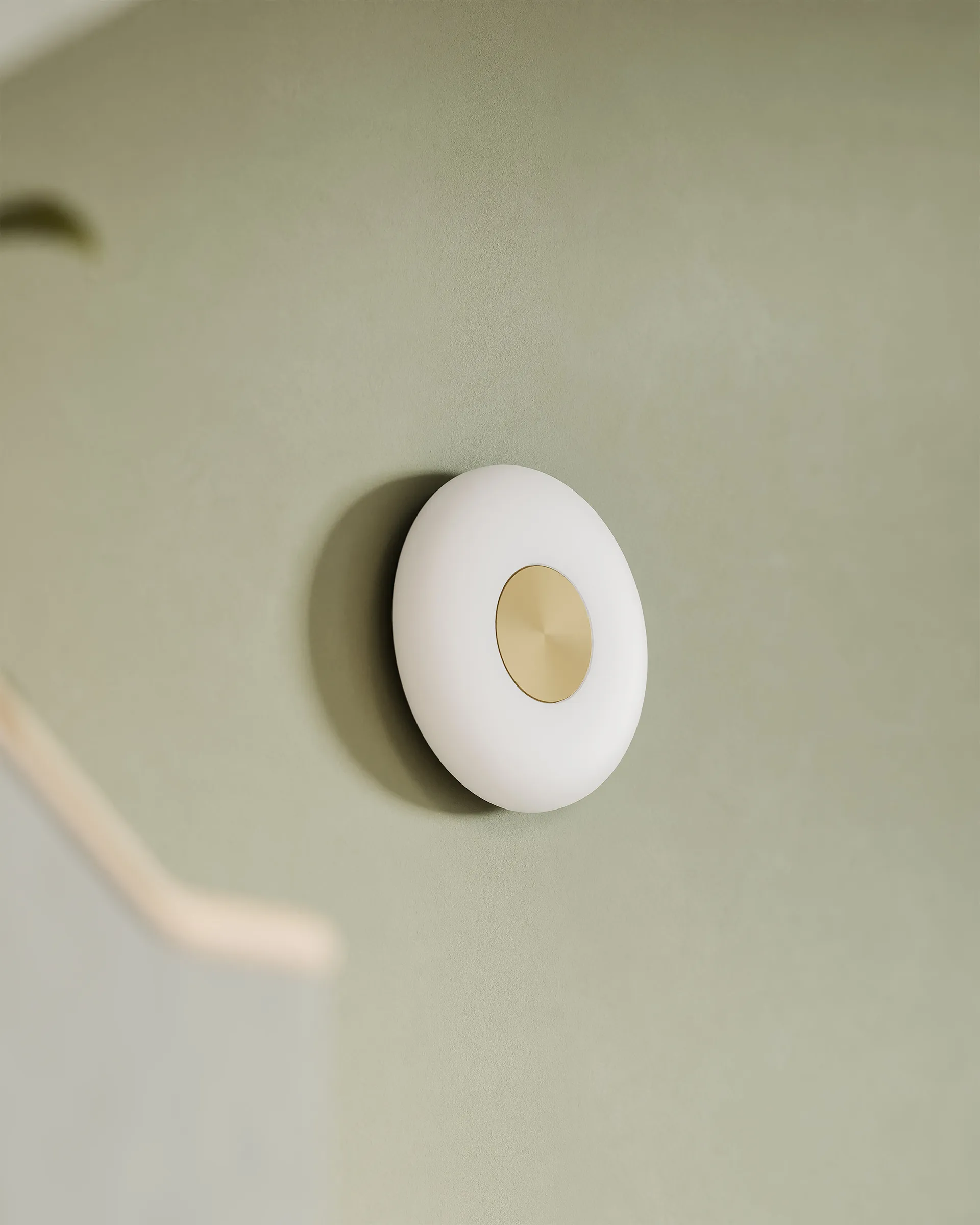 Glint væglampe Ø25 cm, Opalglas hvid Northern