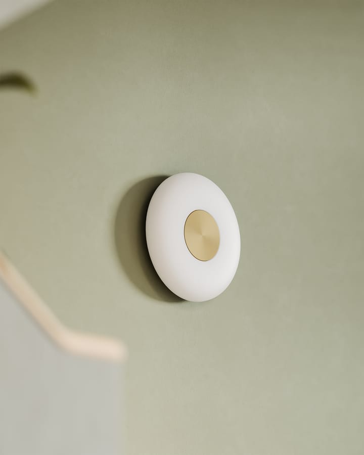 Glint væglampe Ø25 cm, Opalglas hvid Northern