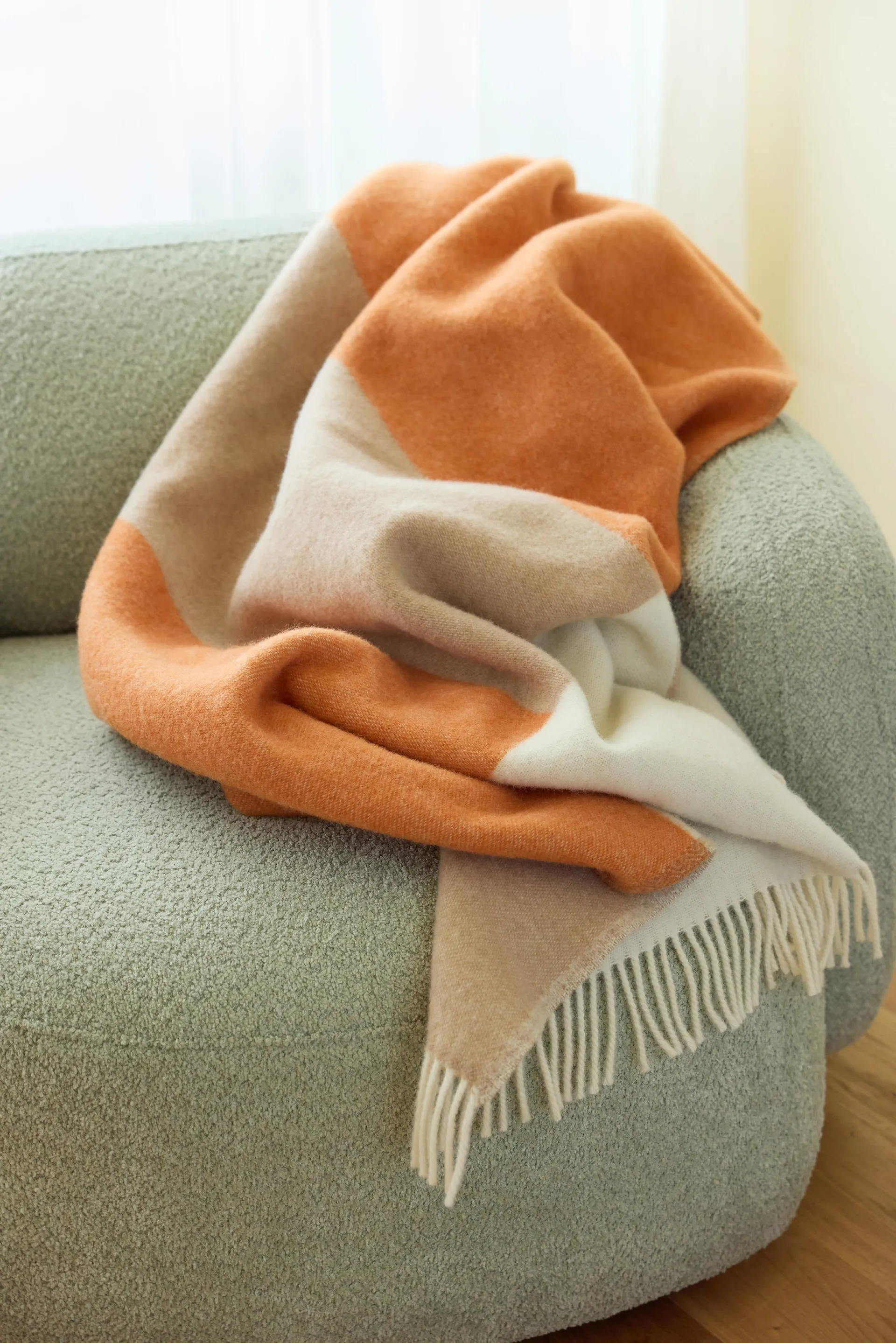 Layer tæppe, Orange, 130x170 cm Northern