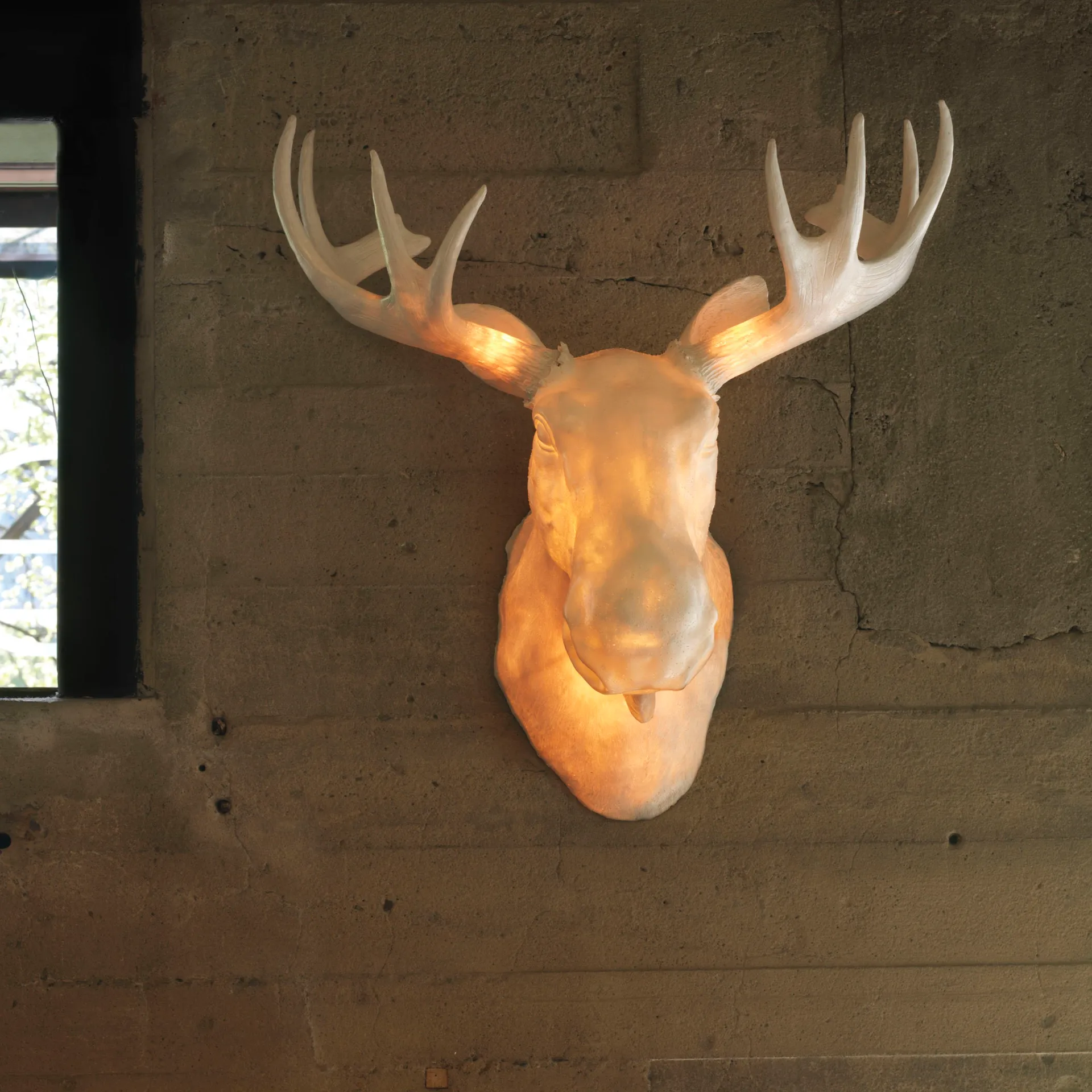 Moo væglampe, Hvid Northern